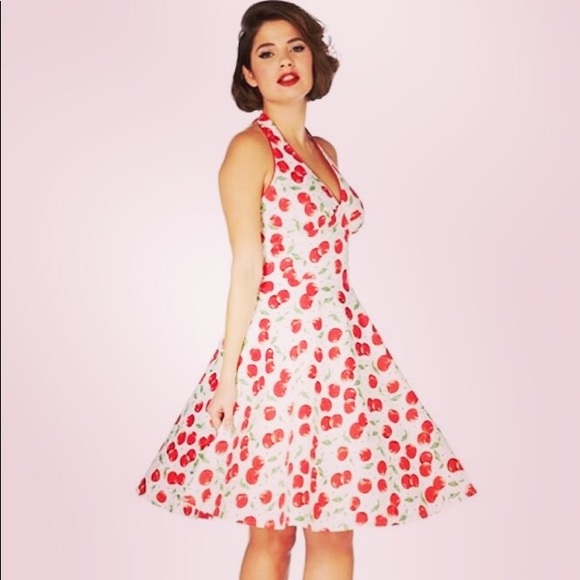 Voodoo Vixen Dresses & Skirts - ❌SOLD❌🌺Voodoo Vixen Cherry Print Swing Dress